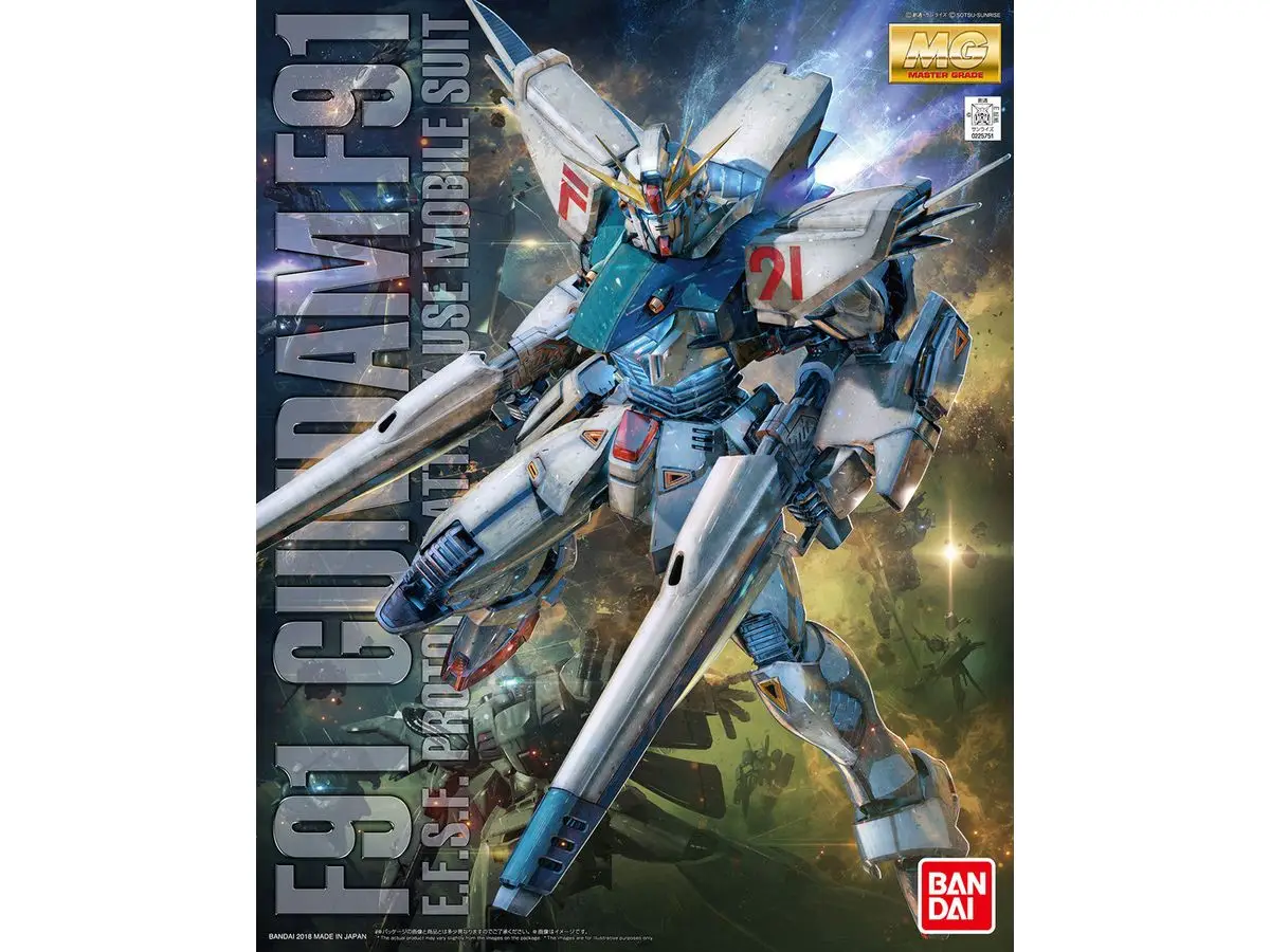 MG 1/100 F91 Gundam F91 Ver. 2.0